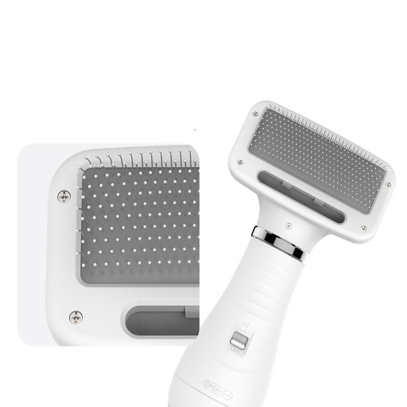 Pet Brush Hair Dryer – All-in-One Grooming Tool for Dogs & Cats