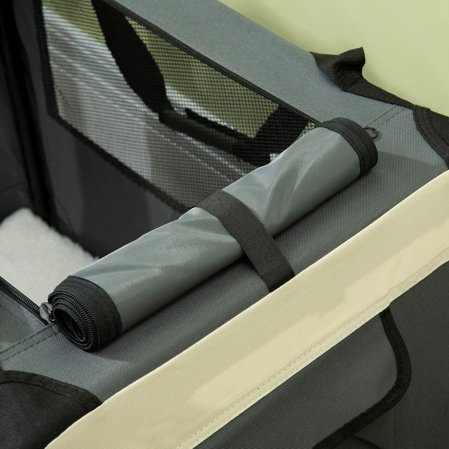 PawHut Foldable Pet Carrier Cat Bag, Portable Carrier & Pet Travel Bag