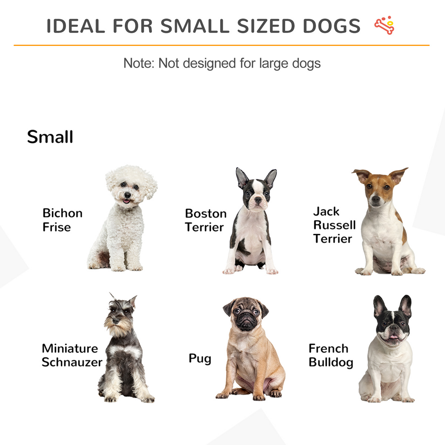 PawHut Freestanding Pet Gate Wooden Dog Gate with Support Feet Foldable Pet Fence Safety Barrier for the House Doorway Stairs White