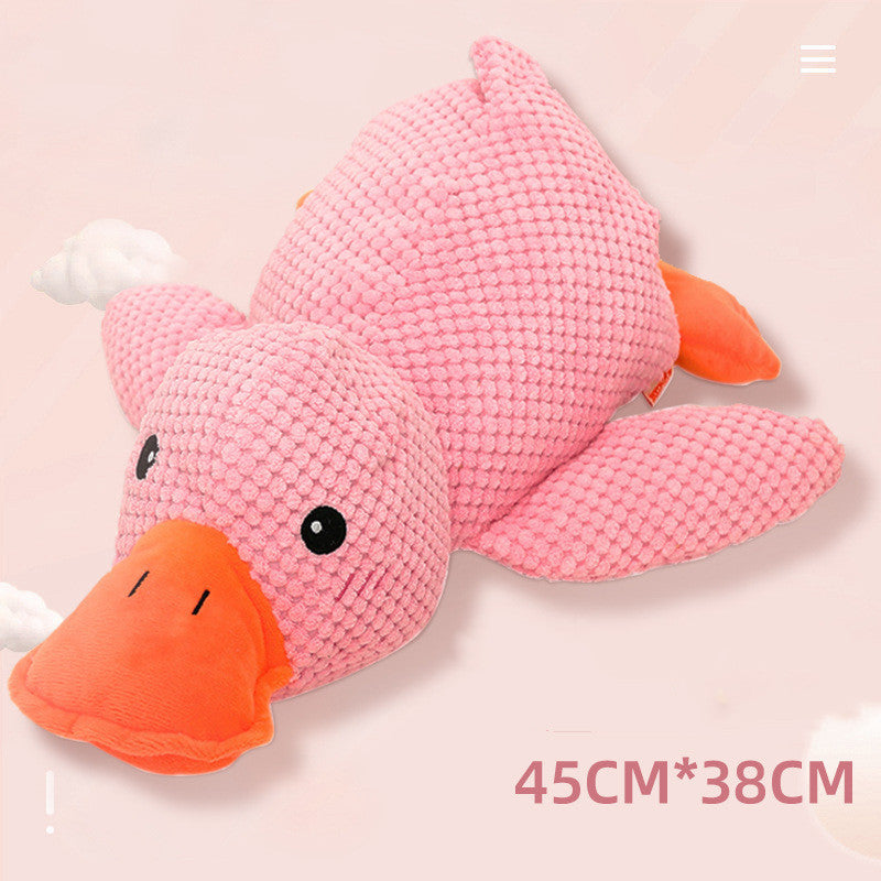 Plush Chewing Toys for Pets – Fun and Durable Duck & Geese Design