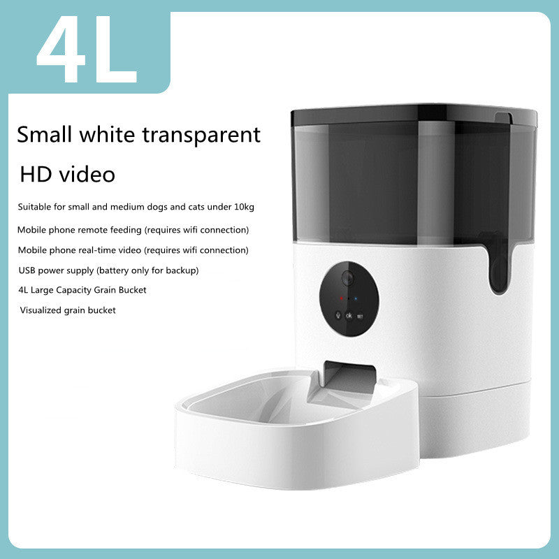 Automatic Pet Feeder with 6L Capacity – Oversized Smart Feeder for Dogs and Cats