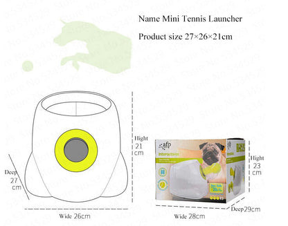 Automatic Interactive Ball Launcher for Dogs – Keep Your Dog Active and Entertained