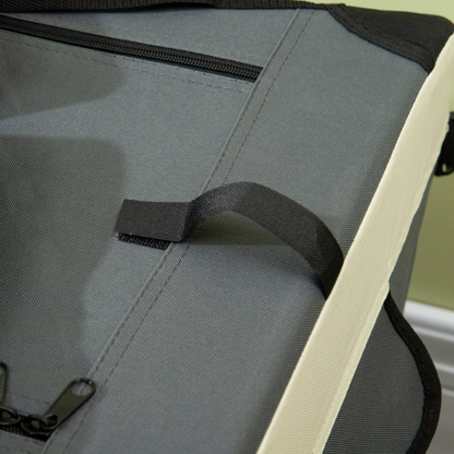 PawHut Foldable Pet Carrier Cat Bag, Portable Carrier & Pet Travel Bag