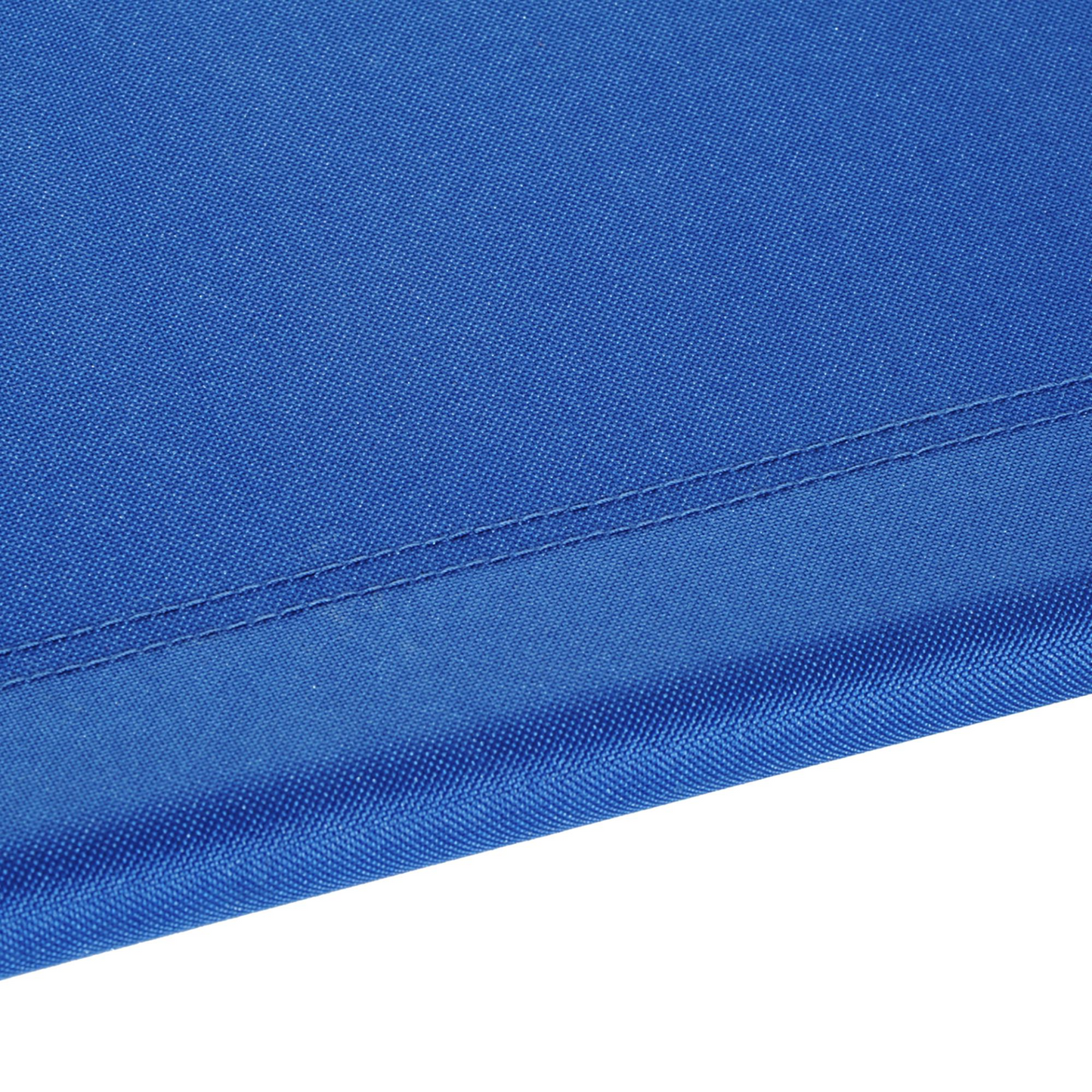 PawHut Raised Dog Bed Cat Elevated Lifted Portable Camping w/ Metal Frame Blue (Medium)