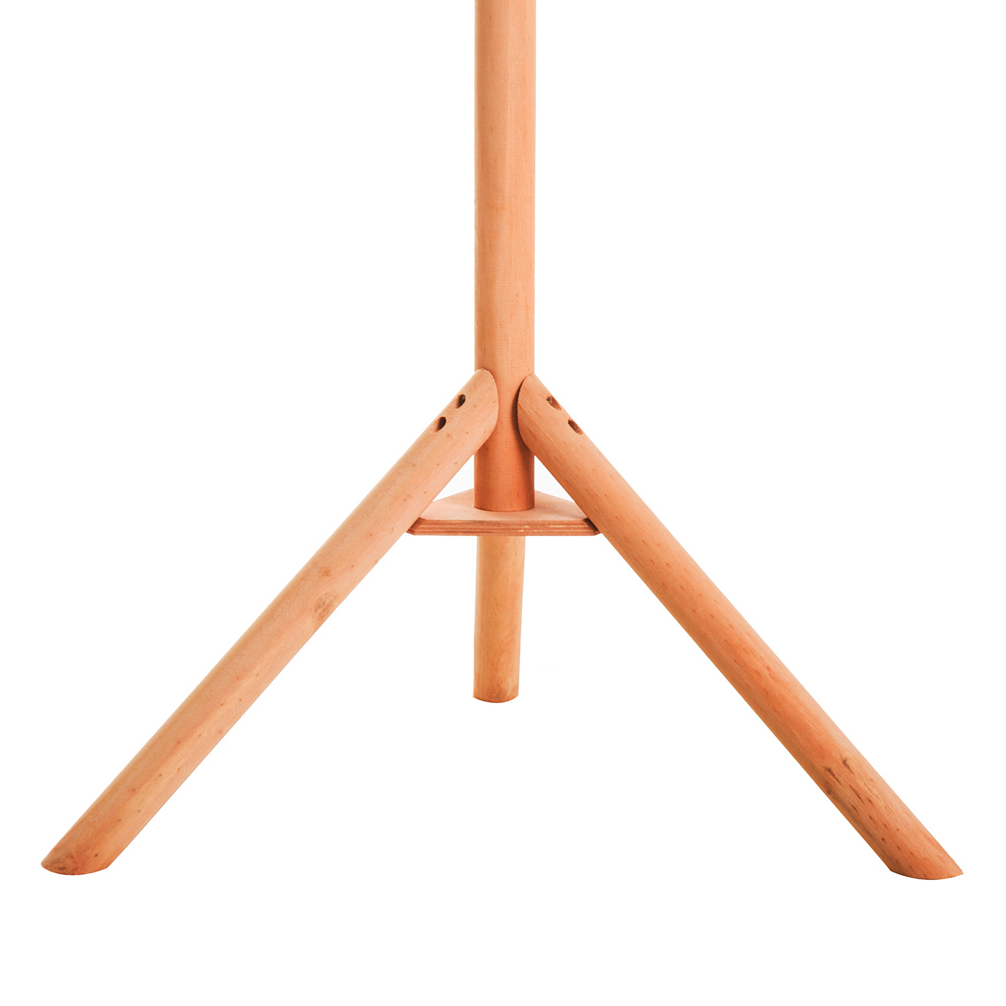 PawHut Wooden Bird Table Free Standing Bird Feeder Parrot Stand for Garden Patio or Balcony 153cm High