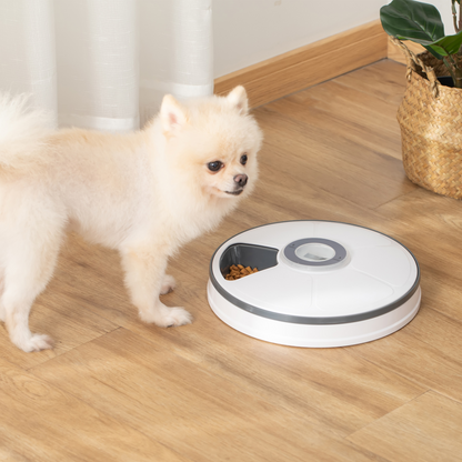 PawHut Automatic Pet Dog Cat Feeder Meal Food Dispenser
