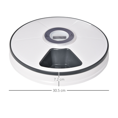 PawHut Automatic Pet Dog Cat Feeder Meal Food Dispenser