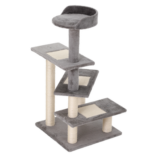 PawHut Cat Tree for Indoor Cats Kitten Scratch Scratching Centre