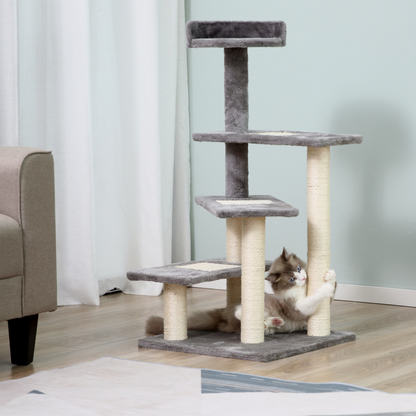 PawHut Cat Tree for Indoor Cats Kitten Scratch Scratching Centre