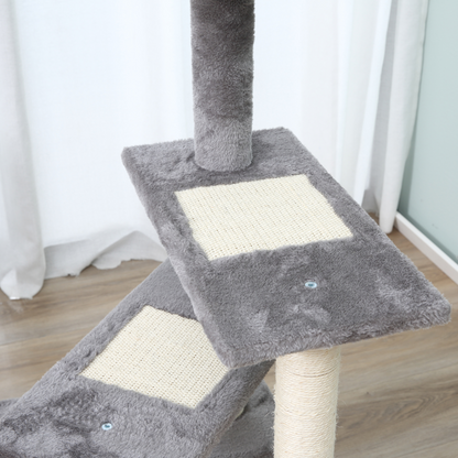 PawHut Cat Tree for Indoor Cats Kitten Scratch Scratching Centre
