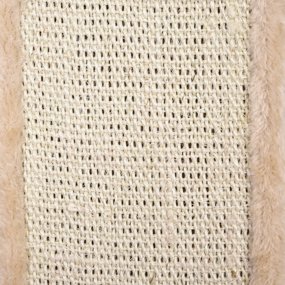 PawHut 3 Level Cat Tree for Indoor Cats Activity Centre Sisal Scratching Posts Perch Condo and Ladder Cat Furniture For Kitten - Beige
