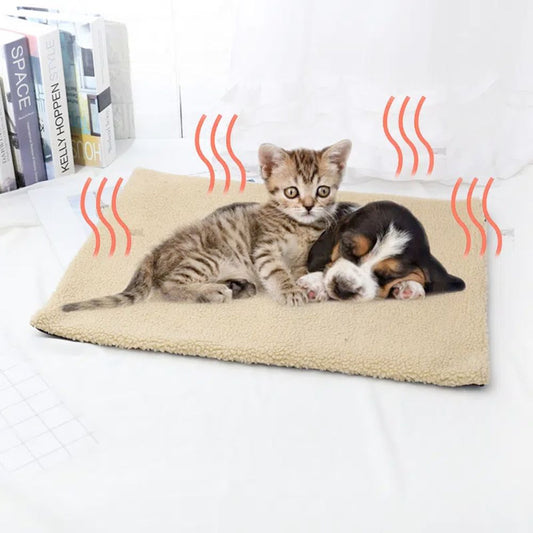 Non-Electrical Self-Warming Pet Mat – Safe, Durable, and Perfect for Cold Weather