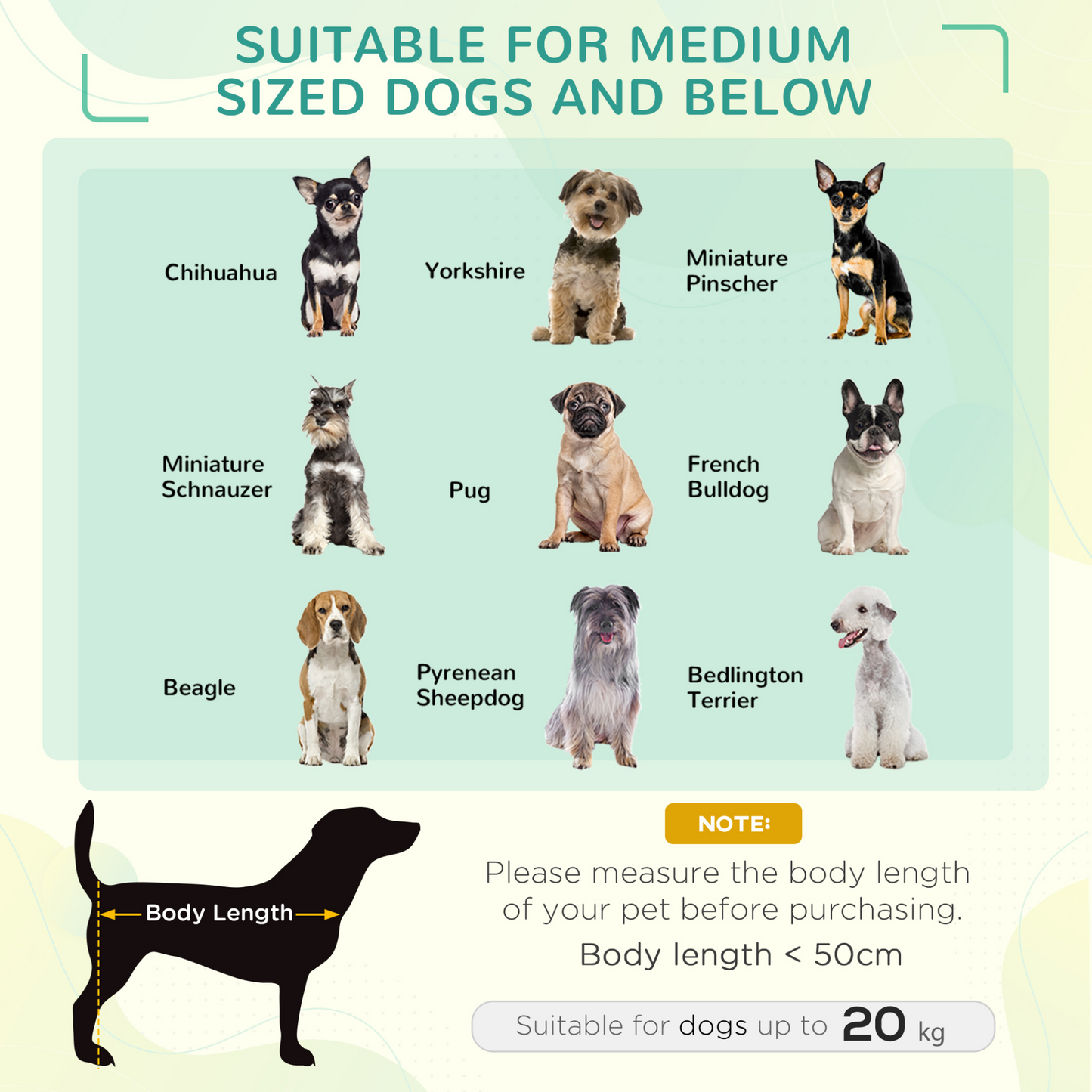 PawHut Raised Dog Bed Waterproof Elevated Pet Cot with Breathable Mesh UV Protection Canopy Coffee, for Small Dogs, 76 x 61 x 73cm