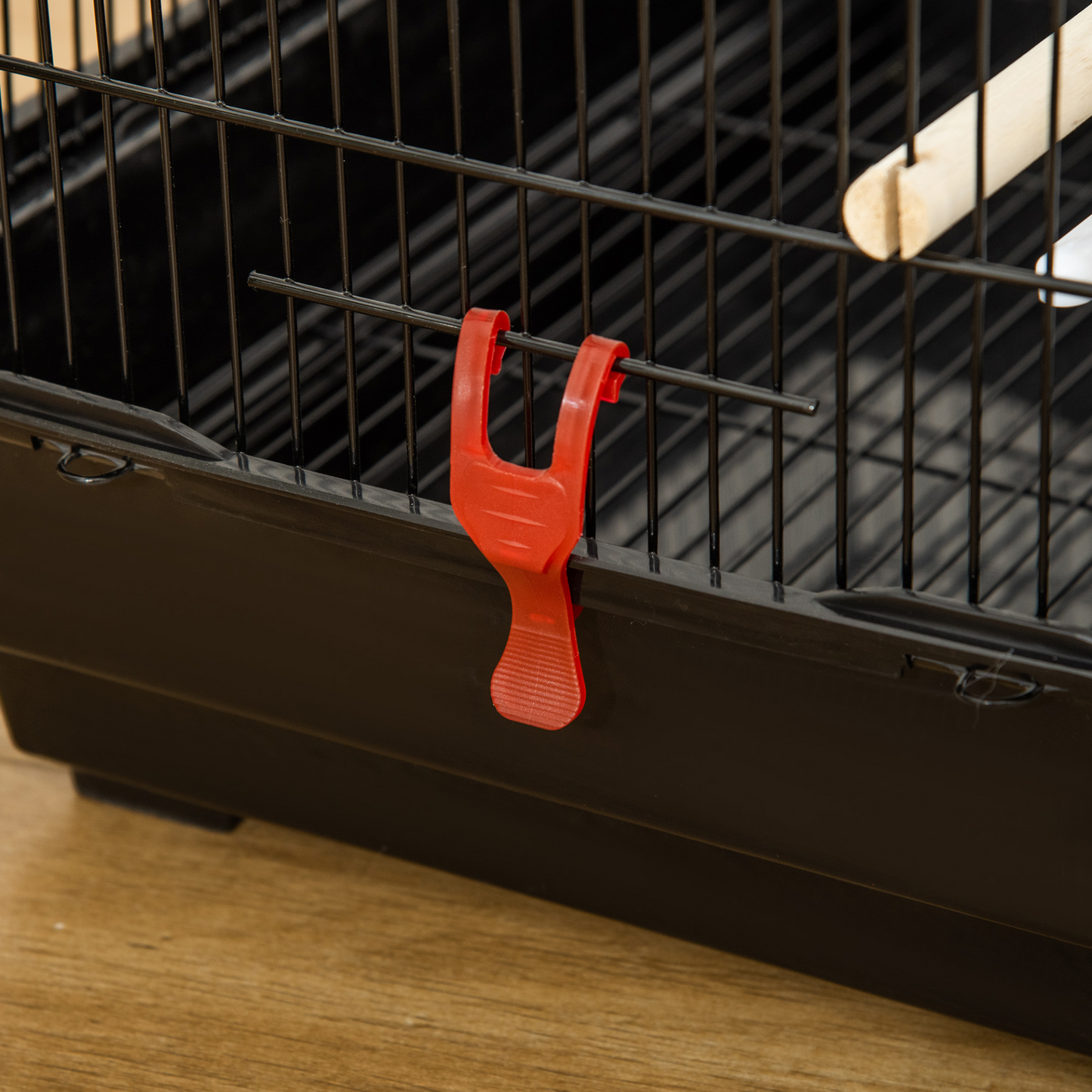 PawHut Cage with Toy & Tray