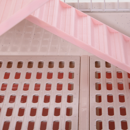 PawHut 6-Level Small Animal Cage & Indoor Bunny House
