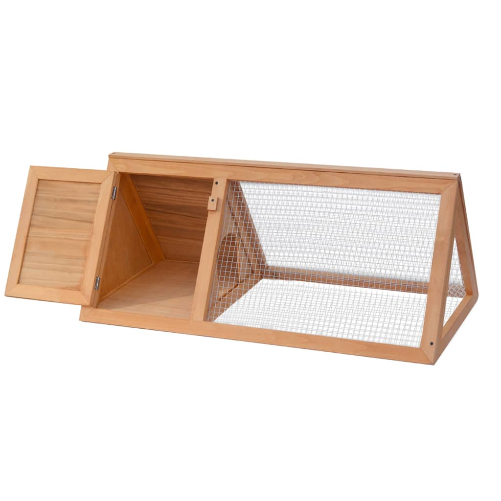 vidaXL Animal Rabbit Cage Wood