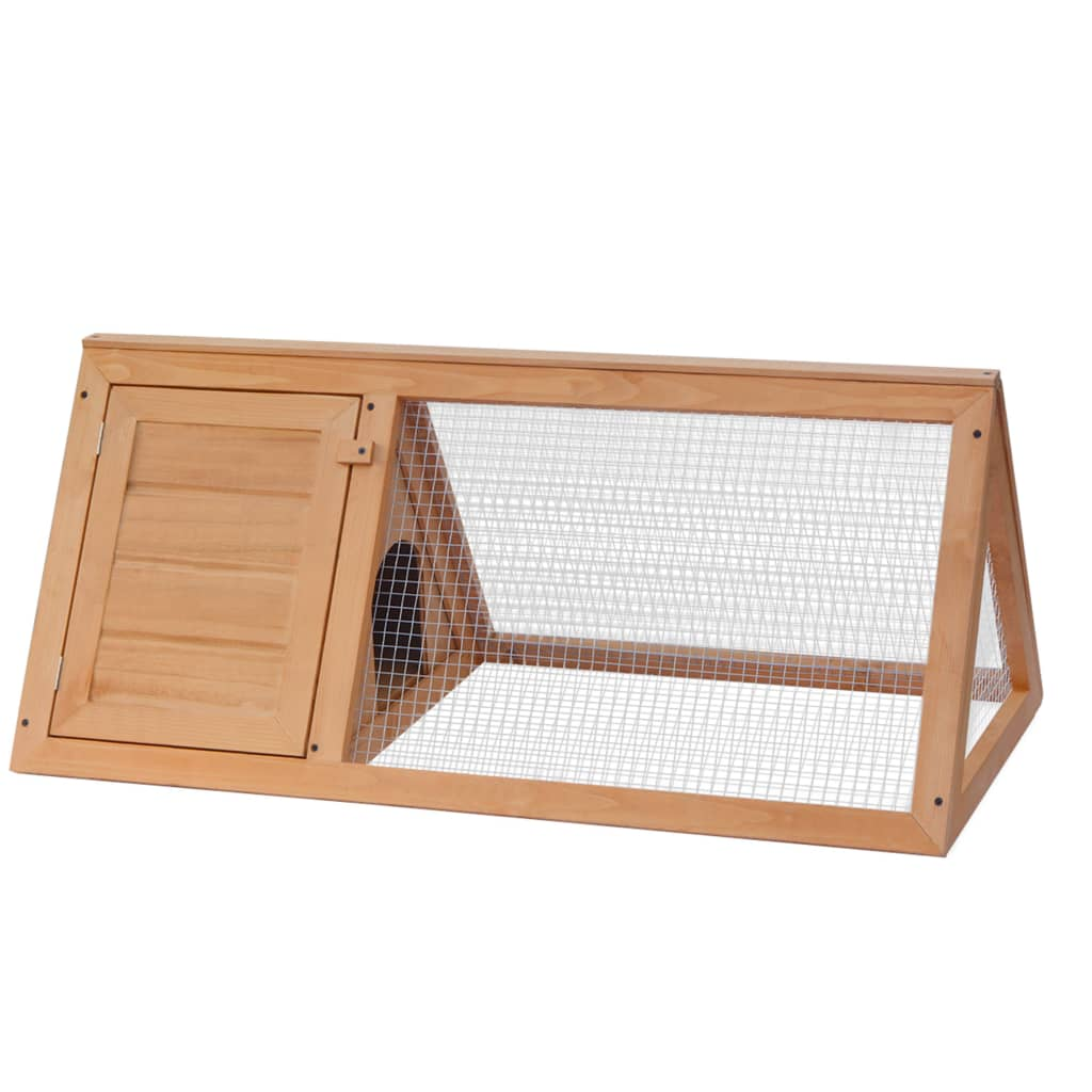 vidaXL Animal Rabbit Cage Wood