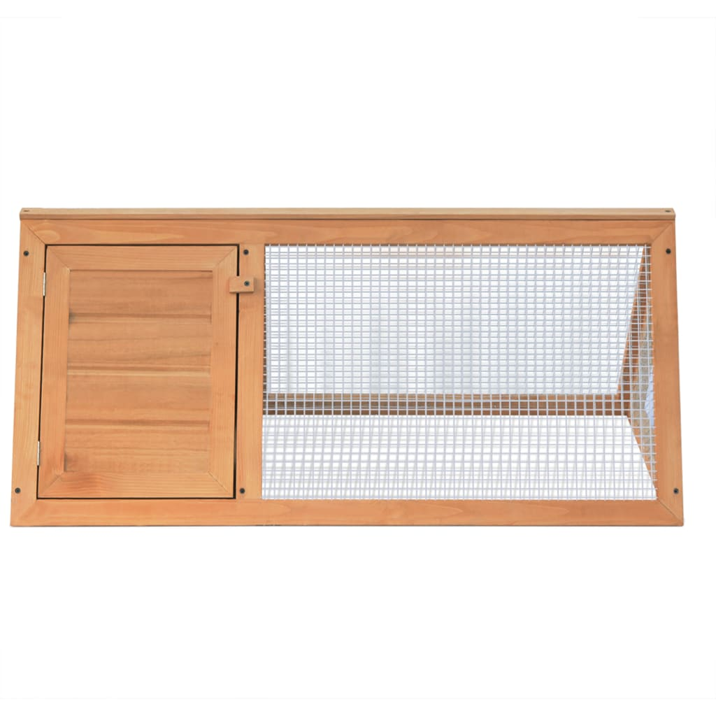 vidaXL Animal Rabbit Cage Wood