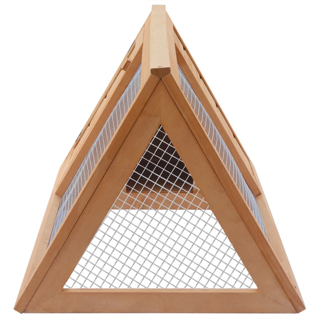 vidaXL Animal Rabbit Cage Wood