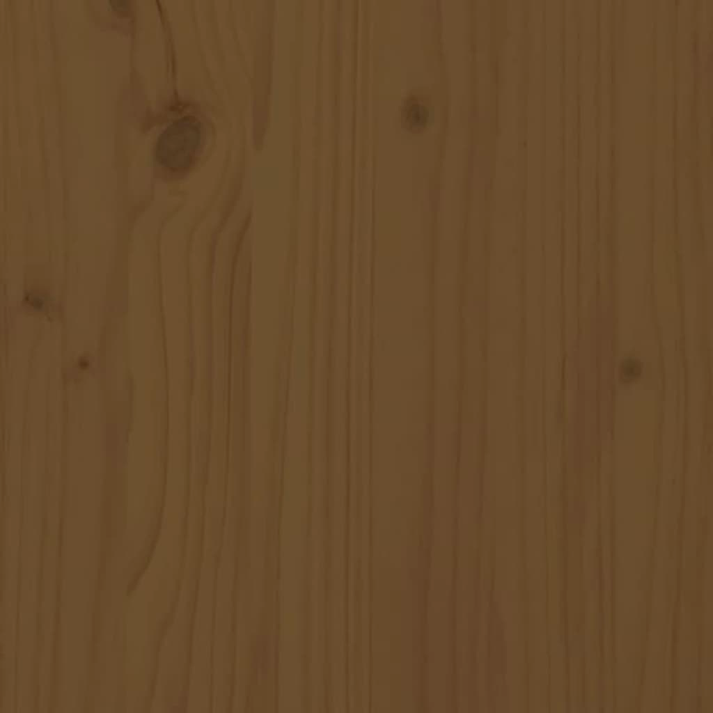 vidaXL Dog House Honey Brown 70x50x62 cm Solid Wood Pine