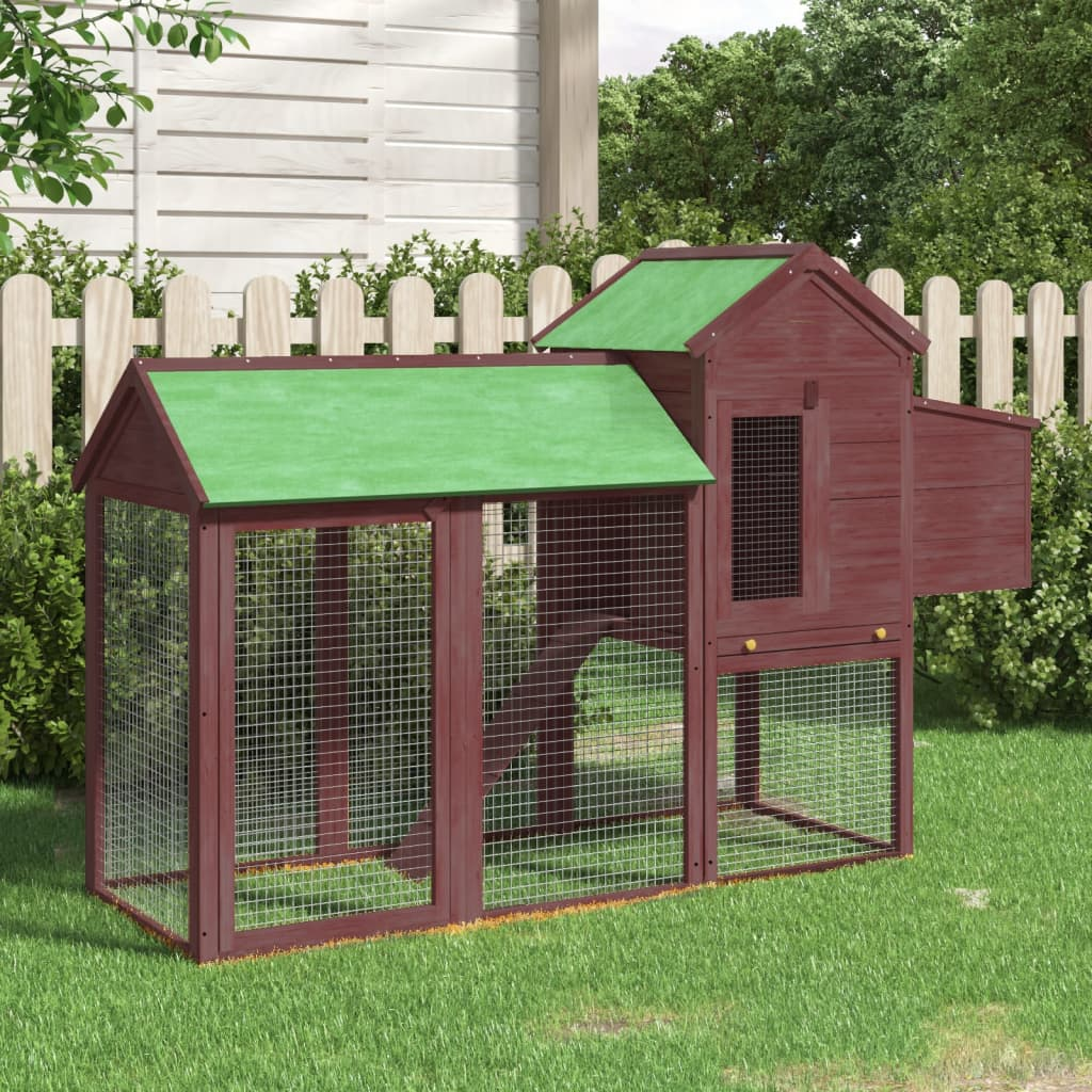 Chicken Coop Mocha - Solid Wood Pine