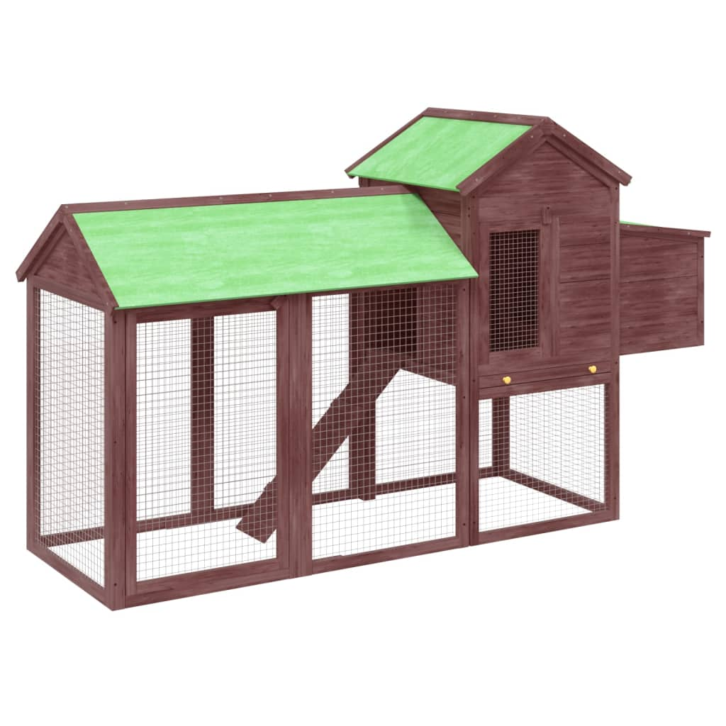 Chicken Coop Mocha - Solid Wood Pine