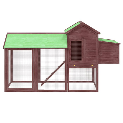 Chicken Coop Mocha - Solid Wood Pine