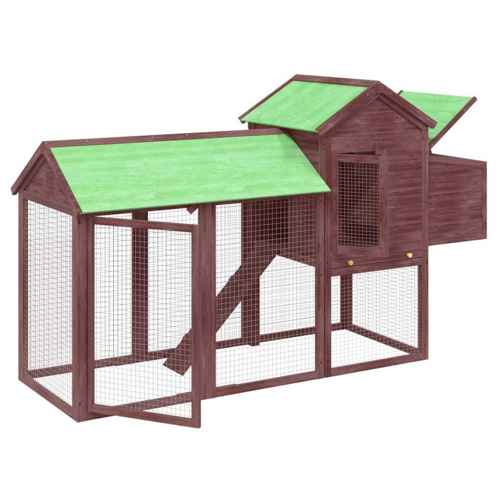 Chicken Coop Mocha - Solid Wood Pine