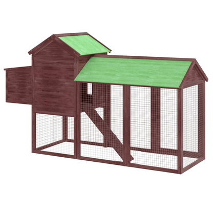 Chicken Coop Mocha - Solid Wood Pine