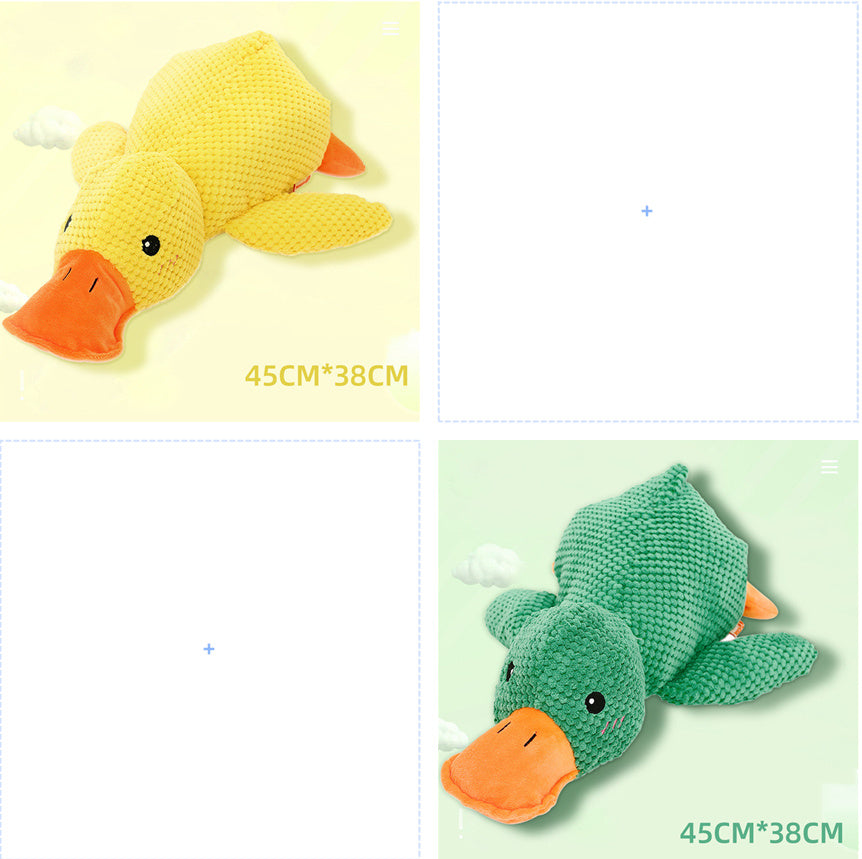 Plush Chewing Toys for Pets – Fun and Durable Duck & Geese Design