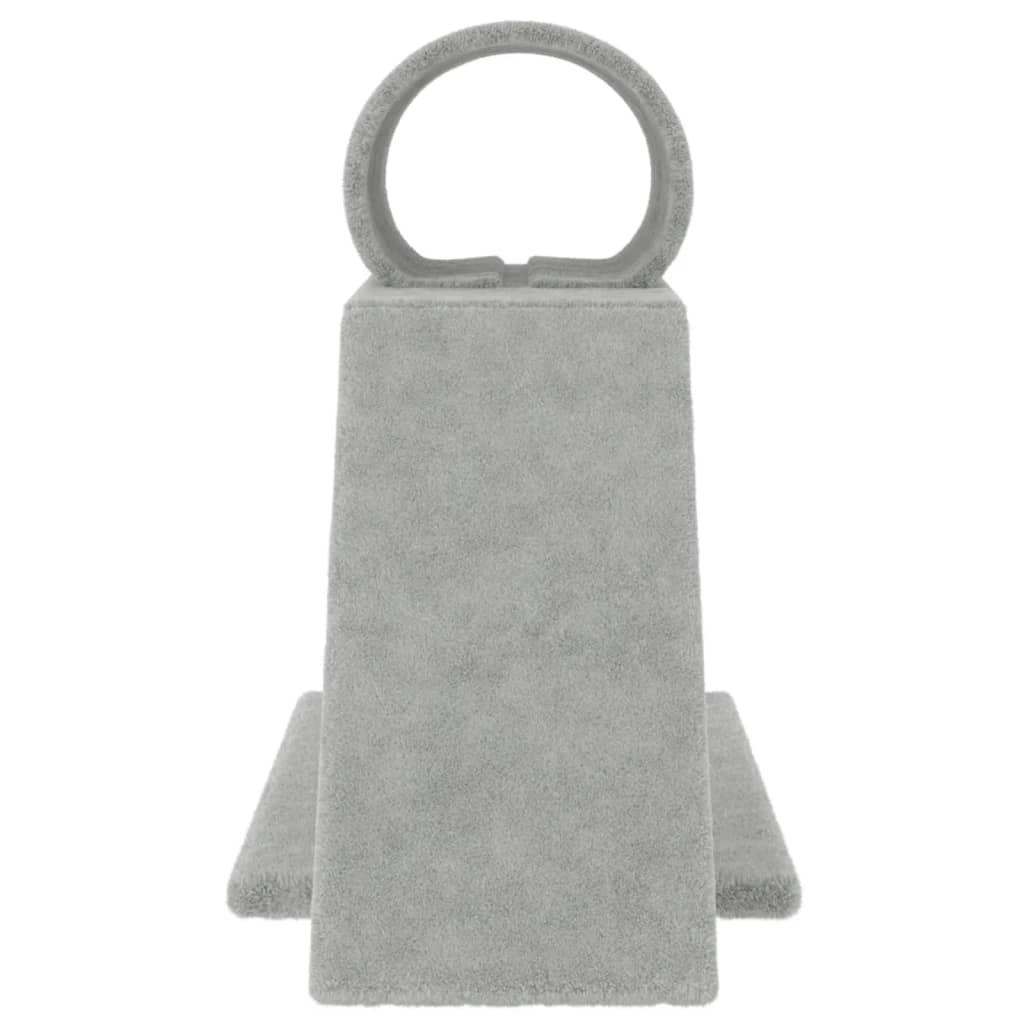 vidaXL Cat Scratching Posts with Tunnel and Ladder Light Grey 55.5 cm