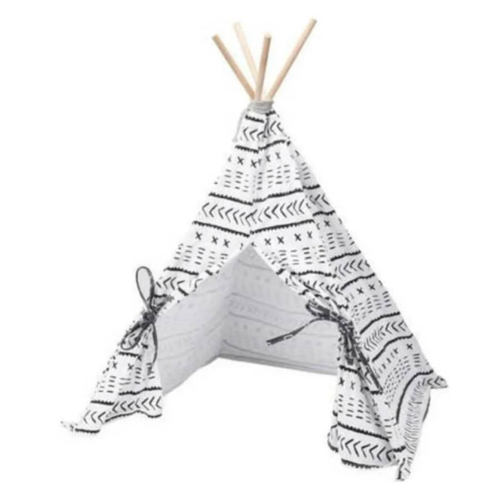 Pets Collection Pet Tent Tipi Canvas 56x56x74 cm