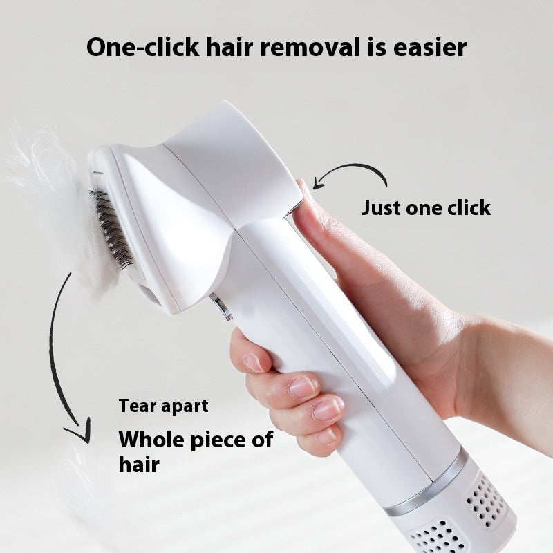 2-in-1 Pet Hair Dryer with Comb & LED Display – Grooming Tool for Dogs & Cats