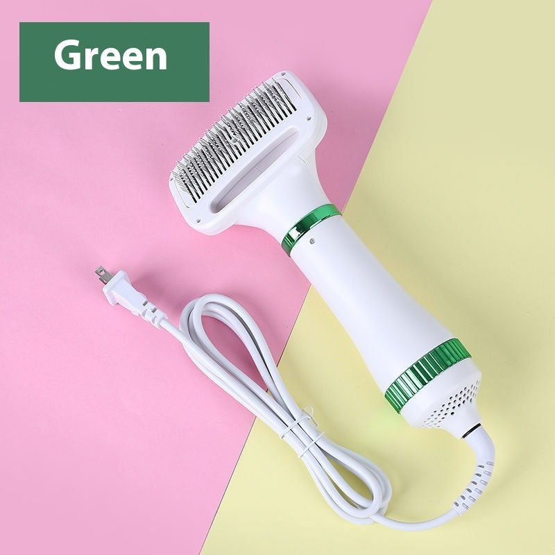 Pet Hair Dryer & Hot Air Comb – All-in-One Dog Grooming Tool