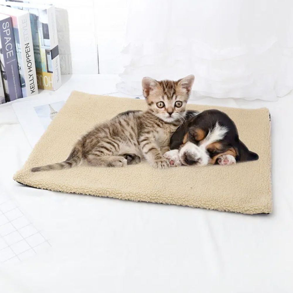 Non-Electrical Self-Warming Pet Mat – Safe, Durable, and Perfect for Cold Weather