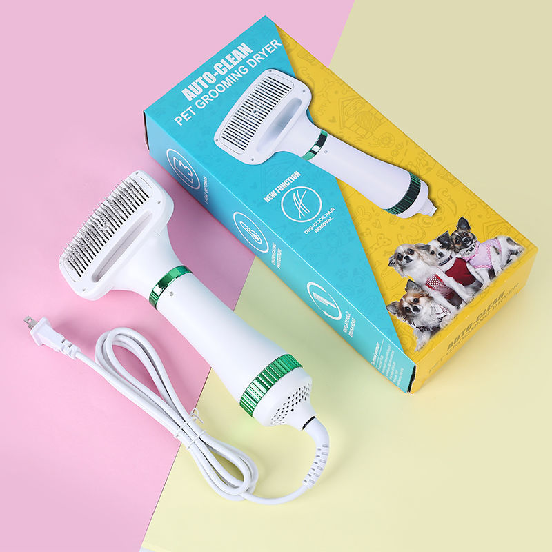 Pet Hair Dryer & Hot Air Comb – All-in-One Dog Grooming Tool