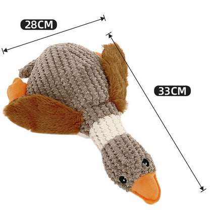 Plush Chewing Toys for Pets – Fun and Durable Duck & Geese Design