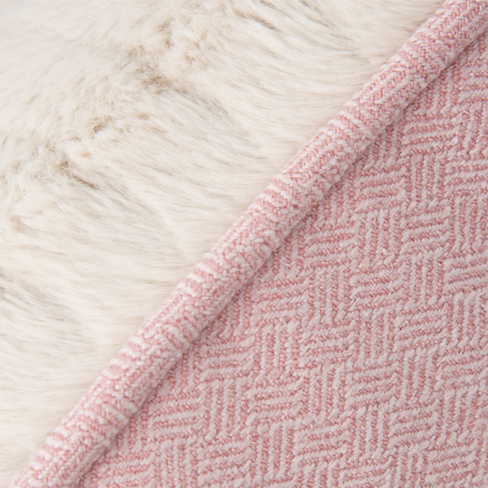 Ellen Donut Dog Bed (in Tan, Pink or Grey) by Scruffs-8