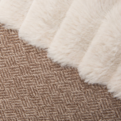 Ellen Donut Dog Bed (in Tan, Pink or Grey) by Scruffs-7