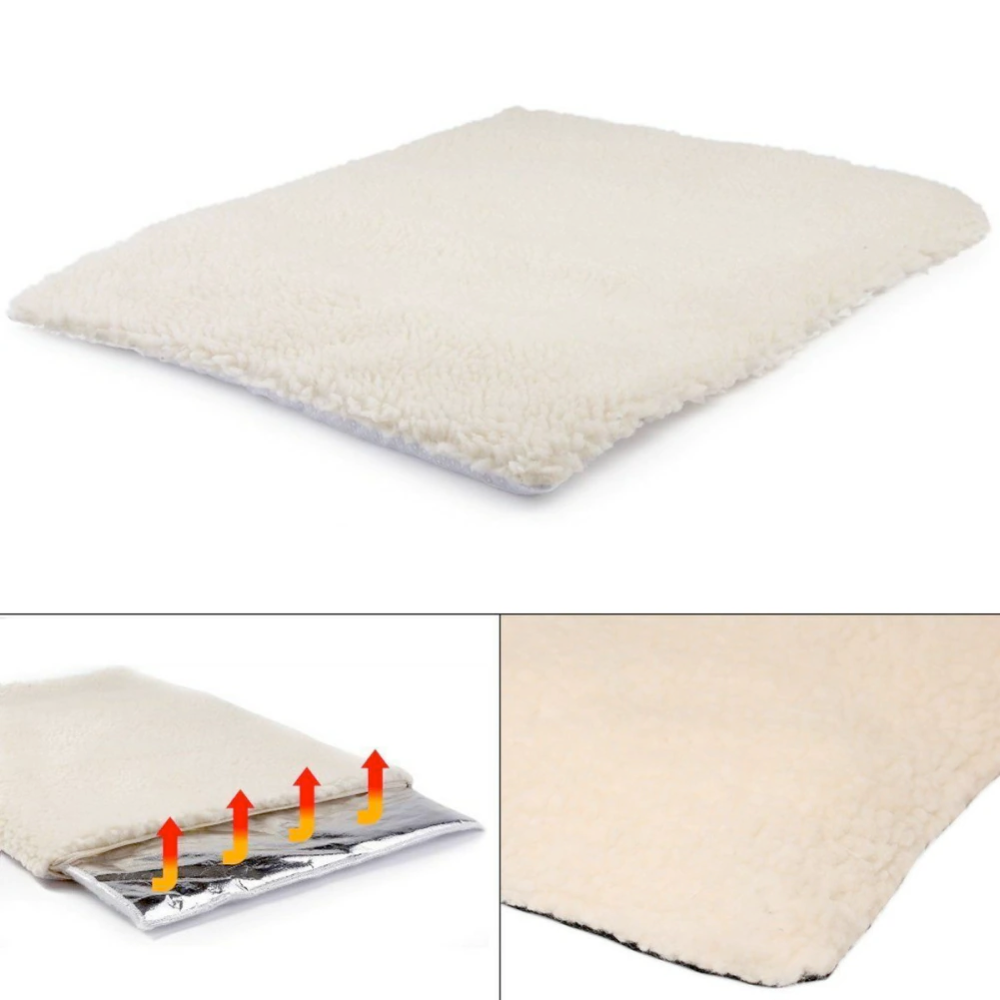 Non-Electrical Self-Warming Pet Mat – Safe, Durable, and Perfect for Cold Weather