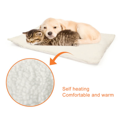 Non-Electrical Self-Warming Pet Mat – Safe, Durable, and Perfect for Cold Weather