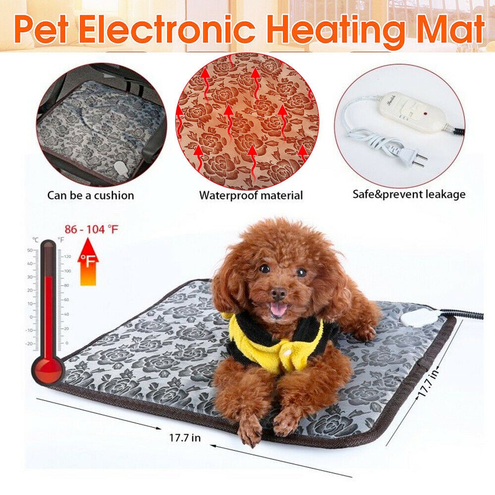 Self-Heating Thermal Pet Bed – Warm & Durable Waterproof Pad for Dogs and Cats