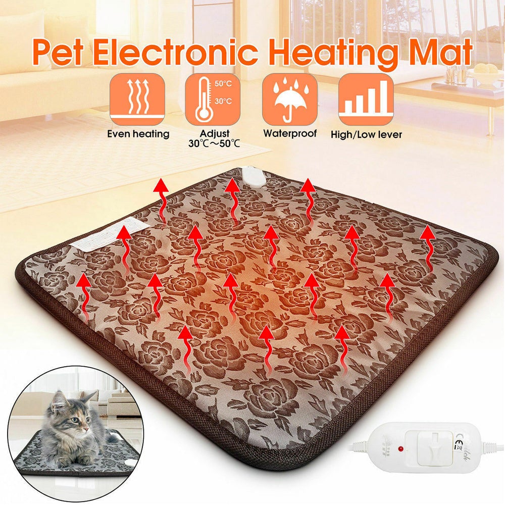 Self-Heating Thermal Pet Bed – Warm & Durable Waterproof Pad for Dogs and Cats