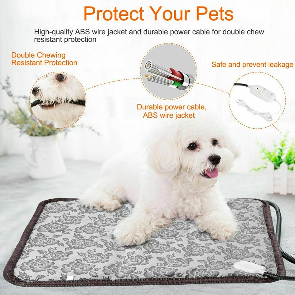 Self-Heating Thermal Pet Bed – Warm & Durable Waterproof Pad for Dogs and Cats