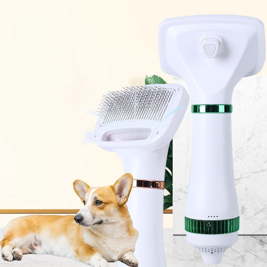Pet Hair Dryer & Hot Air Comb – All-in-One Dog Grooming Tool