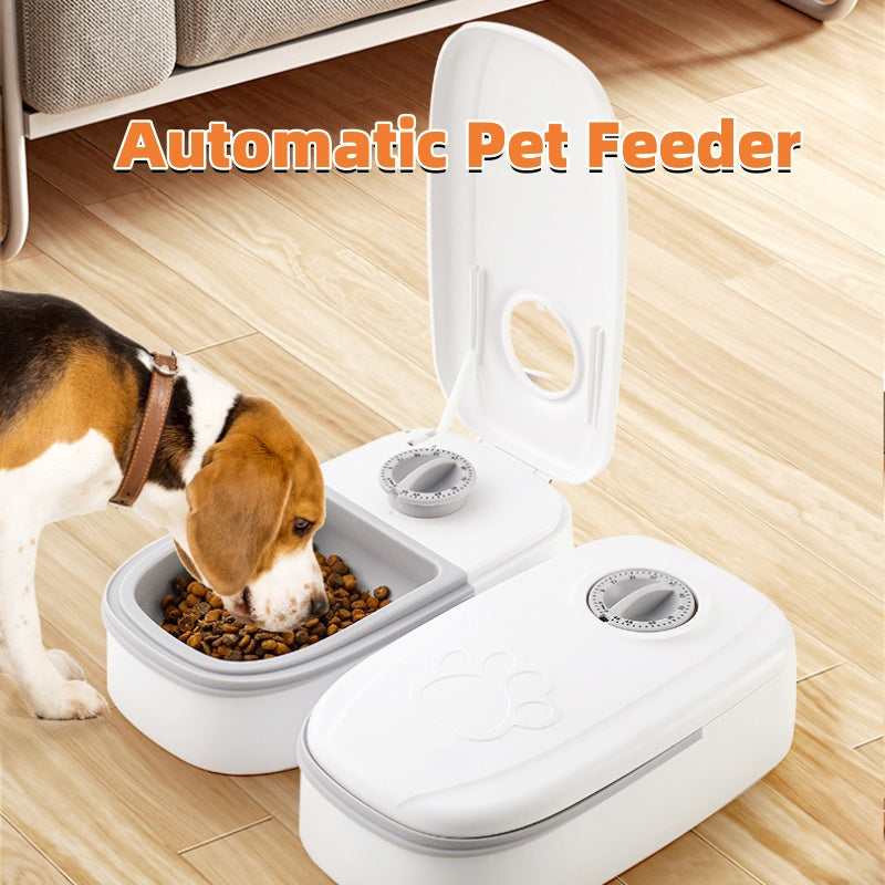 2-in-1 Gravity Food Feeder and Water Dispenser for Pets – No Electricity Required