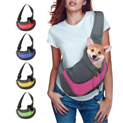 Puppy and Kitten Travel Shoulder Bag – Lightweight and Breathable Pet Carrier