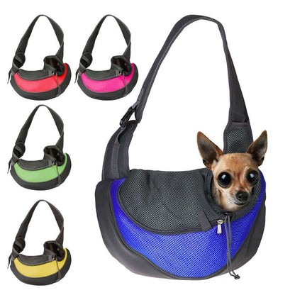 Puppy and Kitten Travel Shoulder Bag – Lightweight and Breathable Pet Carrier