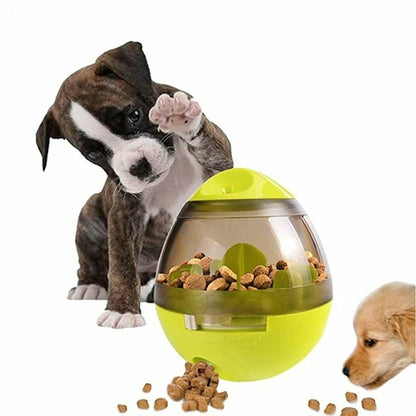 Cats and Dogs Treat Toy Tumbler – Interactive Food Dispenser & Brain Teaser for Pets