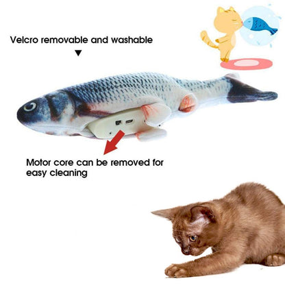 Electronic Fish Toy for Cats – Interactive and Fun Cat Playtime Companion